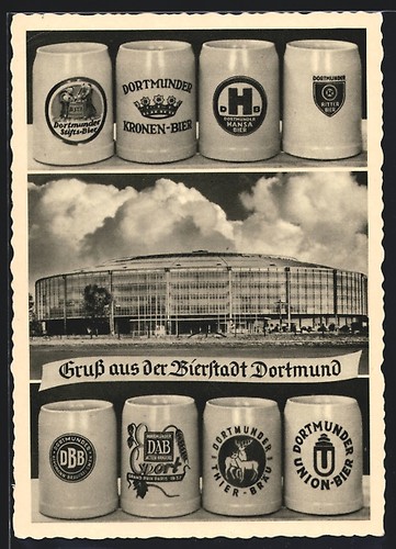 Cartolina dortmund der - dortmund,, an