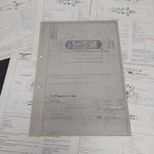 Libretto uso e manutenzione moto Vespa 125 e documenti di manutenzione. Mediocre