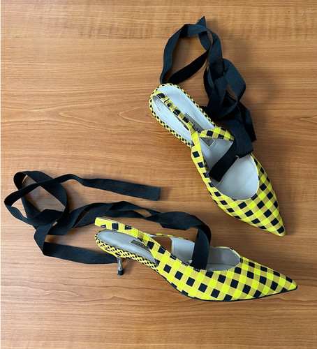 Zara giallo nero - zara/giallo/nero, punta