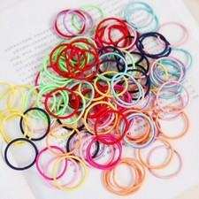 100pcs Girls Candy Color Nylon