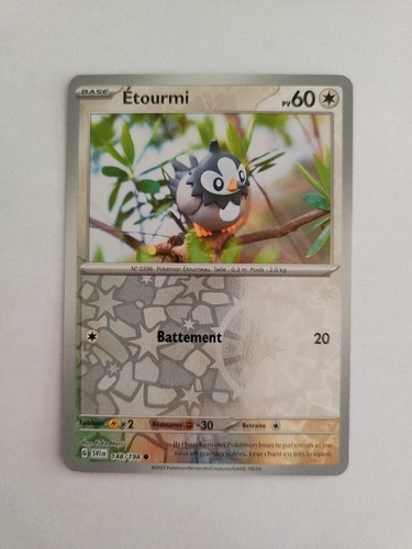 Carte pokemon étourmi - pokemon,