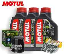 Tagliando HONDA Deauville 650 1998 1999 2000 2001 (3 5100 10W40 Filtro candele)
