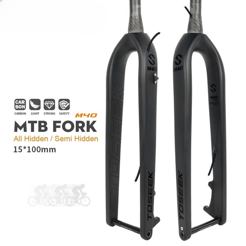 Forcella anteriore carbonio - forcella,