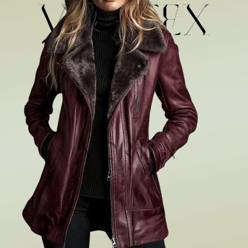 Giacca donna bordeaux - , vera