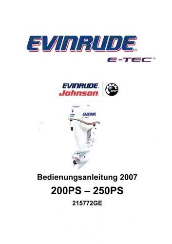 Evinrude fuoribordo 200 250 - evinrude, 200-250