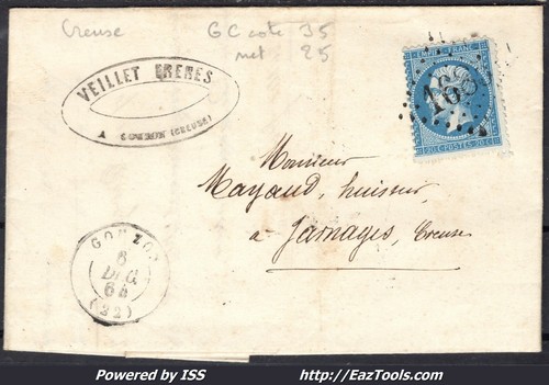 France sur lettre - france, n°