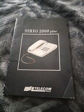 Manuale per telefono Sirio