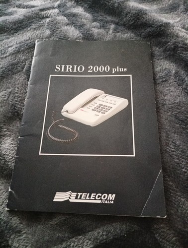 Manuale per telefono sirio - per,