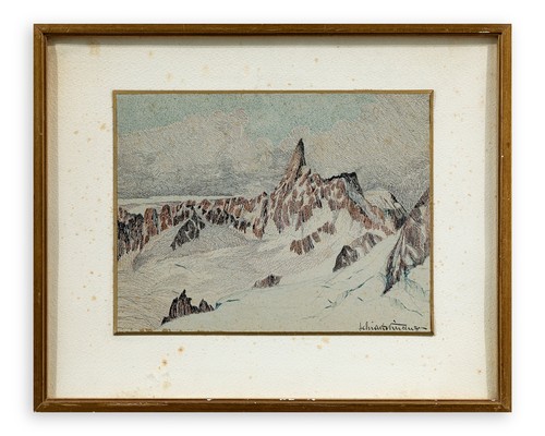 Quadro tecnica mista carta - tecnica, su