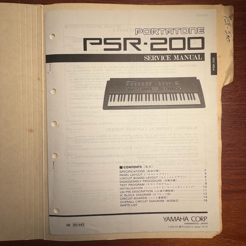Manuale servizio vintage - di,