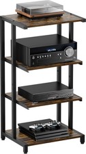 4-Tier Wooden Media Stand AV