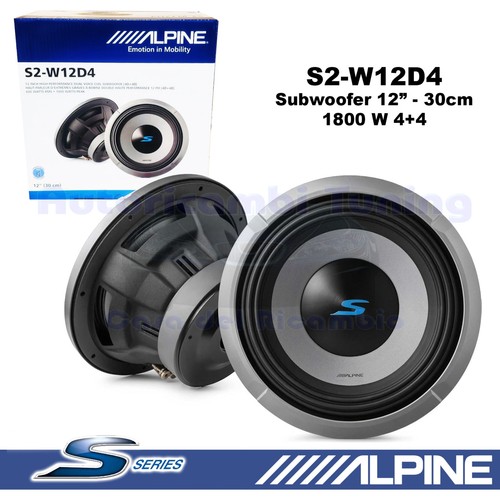 Subwoofer alpine w12d4 - subwoofer,