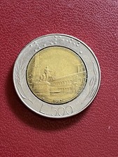 Moneta Rara Bimetallica 500