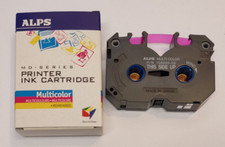 5x ALPS MD cassetta inchiostro nastro colorato MULTICOLOR 106025-025 per MD2000 2010 2300 4000
