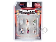 "CAR MEET 4" 6 PC DIECAST