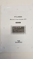 MANUALE IN ITALIANO  istruzioni d'uso per YAESU FT DX9000 FOTOCOPIA