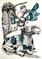 Ink On Cardboard Alain Donate