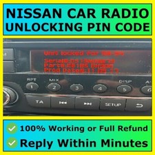 ✅ CODICE RADIO NISSAN |
