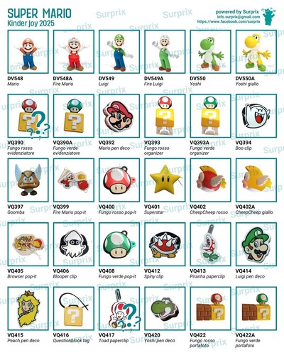 Super mario sorpresine - super,