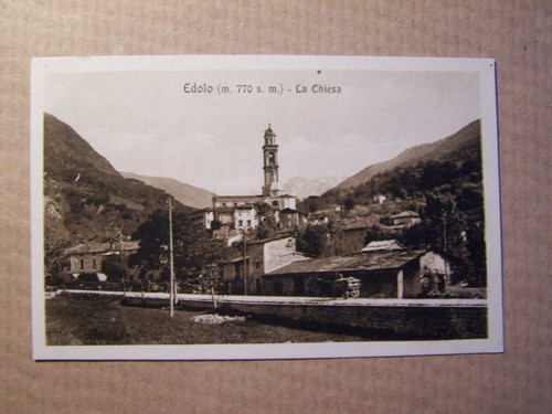 Edolo cartolina - edolo,