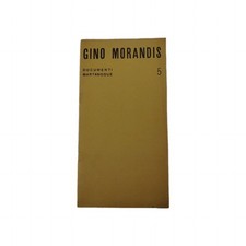 Gino Morandis catalogo mostra Galleria Martano / Due 1968 Torino