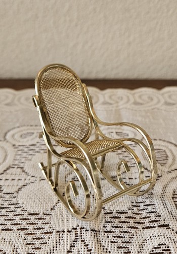 Sedia dondolo vintage in - sedia,