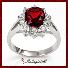 Sfarzoso Anello Rubino in
