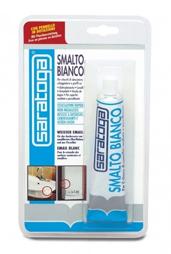 Saratoga smalto bianco 45g - saratoga,