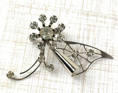 Spilla vintage tono - vintage, argento