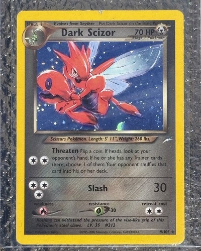 Dark scizor 2002 neo destiny - dark,