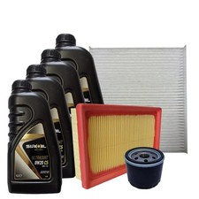 Kit Tagliando Toyota Yaris P13 1.0 1.5  Hybrid Prius 3 Filtri 4 Olio 0W20 Siroil