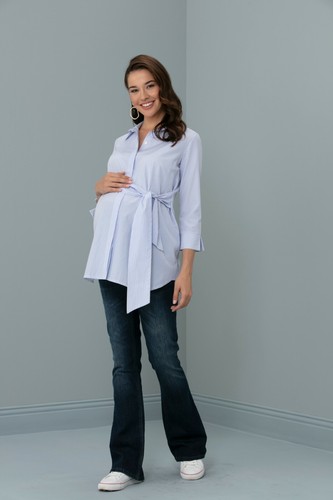 Camicia premaman righe - camicia,
