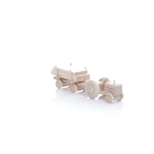 Gioco legno trattore con - trattore,