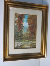 vecchio quadro dipinto a mano