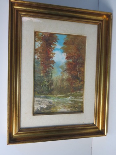 Vecchio quadro dipinto mano - vecchio,