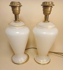 MURANO COPPIA 2 LAMPADE Tavolo