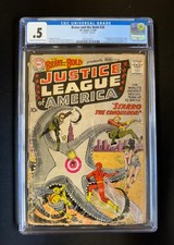 BRAVE AND THE BOLD #28 CGC .5 1° Justice League of America - NUOVA custodia CGC