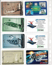 Schede telefoniche nuove. N. 5 FOGLI DA 8 SCHEDE = 40. Le foto come descrizione0