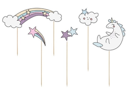 Cake topper unicorno - unicorno,