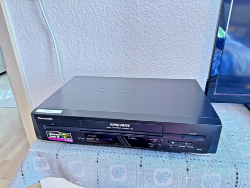 Vhs vcr panasonic sj220 - vhs, nv-sj220