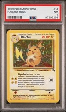 Pokemon Card Raichu Holo 14/62