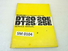 Manuale officina Suzuki DT20 E