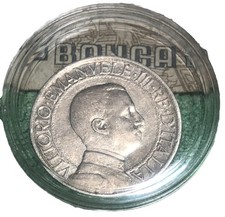 1 moneta antica 1 lira 1910 AG