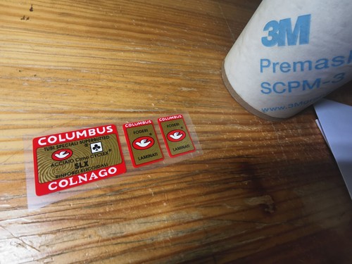 Columbus colnago slx decal - columbus,