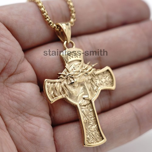 Collana uomo oro - con, ciondolo