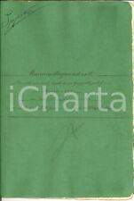 Maggio 1881 SIENA Tenuta VOLTE Straccetto Giuseppe CAPPELLI mezzadro 20 pp.