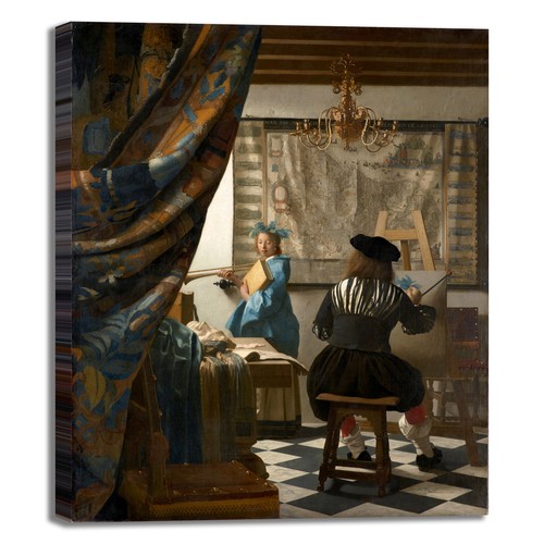 Vermeer arte della - , pittura
