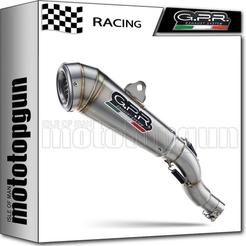 Scarico racing acciaio gpr - scarico,