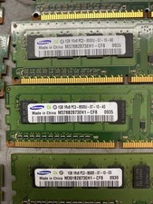 5 pezzi RAM 1GB 1RX8 PC3 8500U