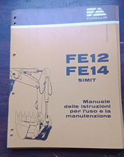 FIAT ALLIS FE12 FE14  MANUALE